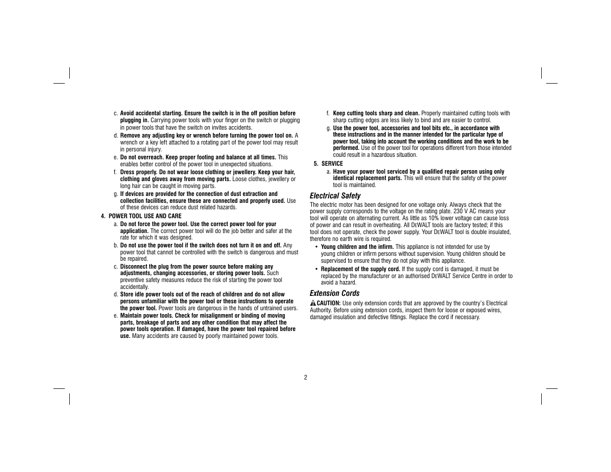 DeWalt N090451 User Manual | Page 4 / 12
