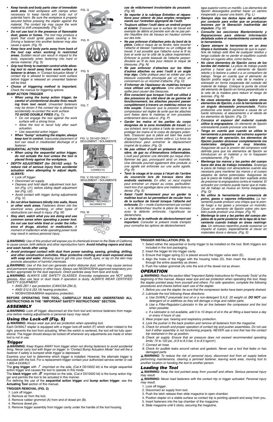 DeWalt D51420 User Manual | Page 3 / 10