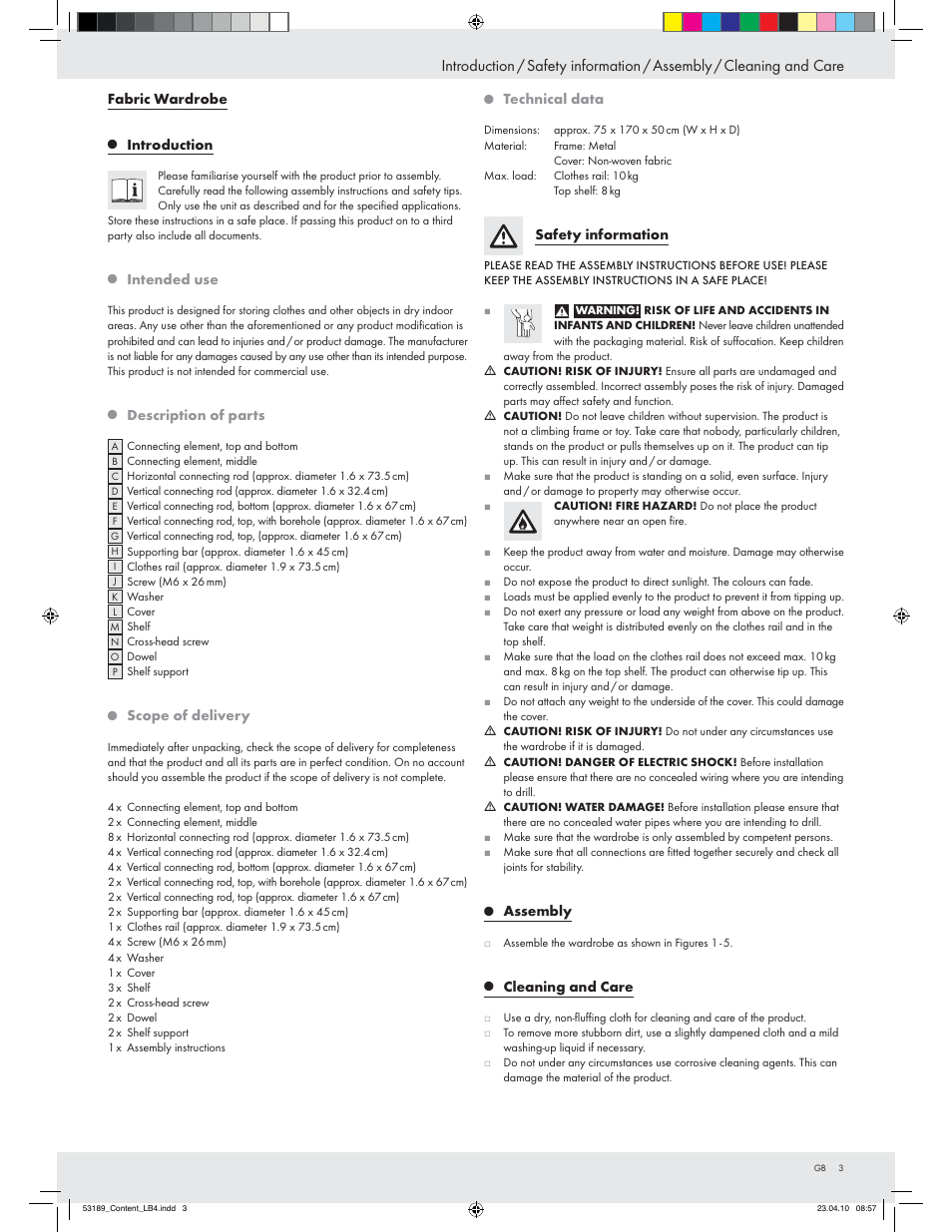 Ordex Z29776 User Manual | 16 pages