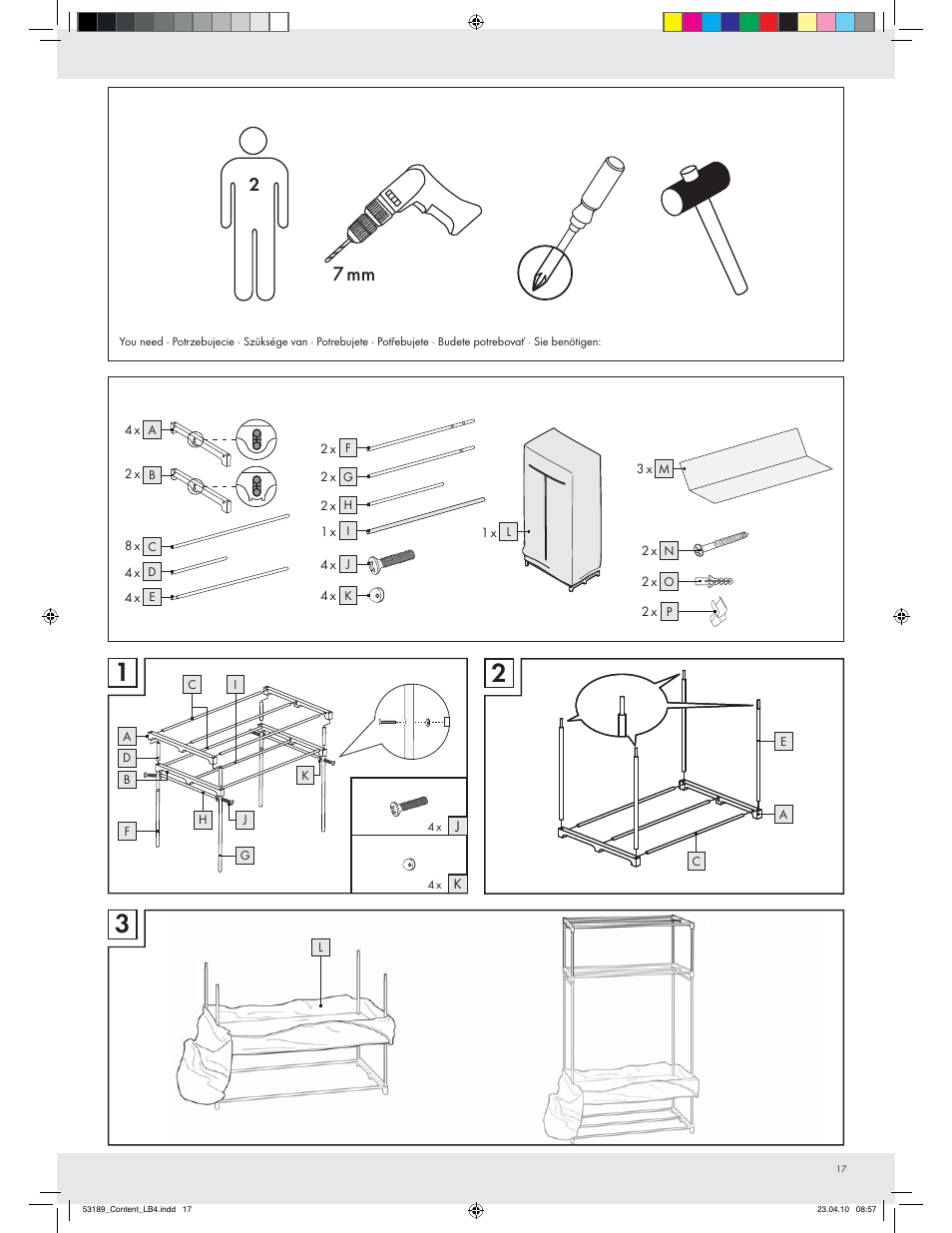 7 mm | Ordex Z29776 User Manual | Page 15 / 16