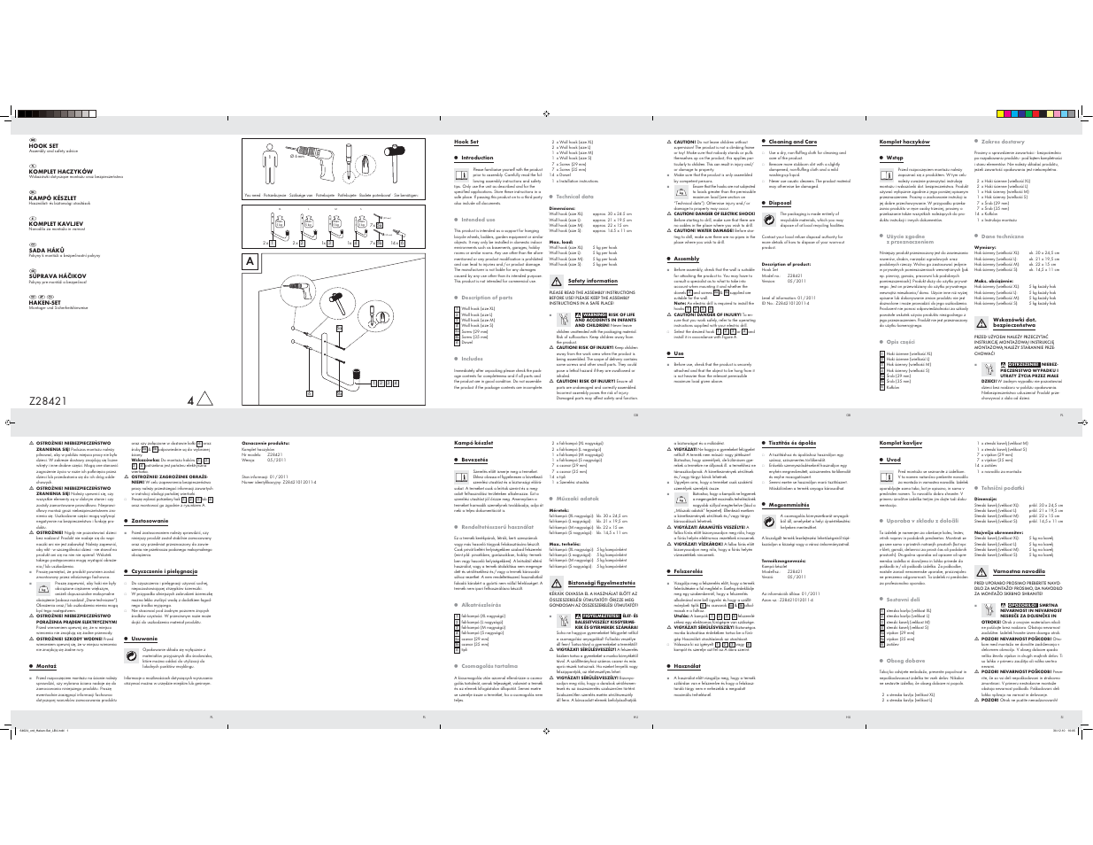 Ordex Z28421 User Manual | 2 pages
