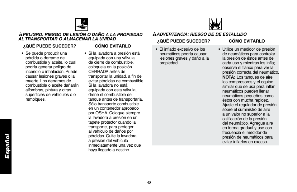 DeWalt A16505 User Manual | Page 48 / 64