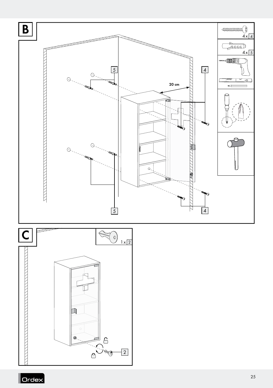 Ordex T13728A T13728B User Manual | Page 25 / 26