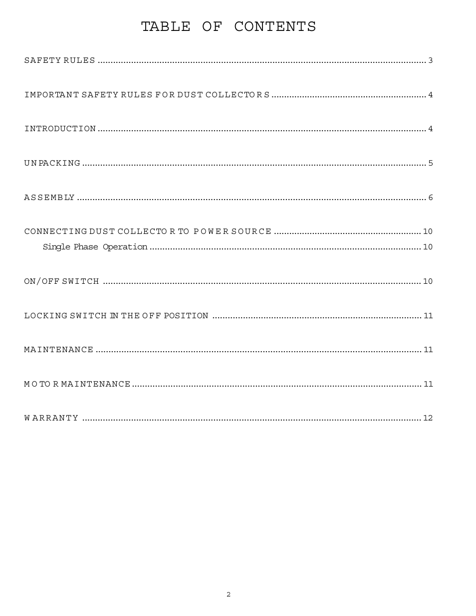 Delta 50-665 User Manual | Page 2 / 12