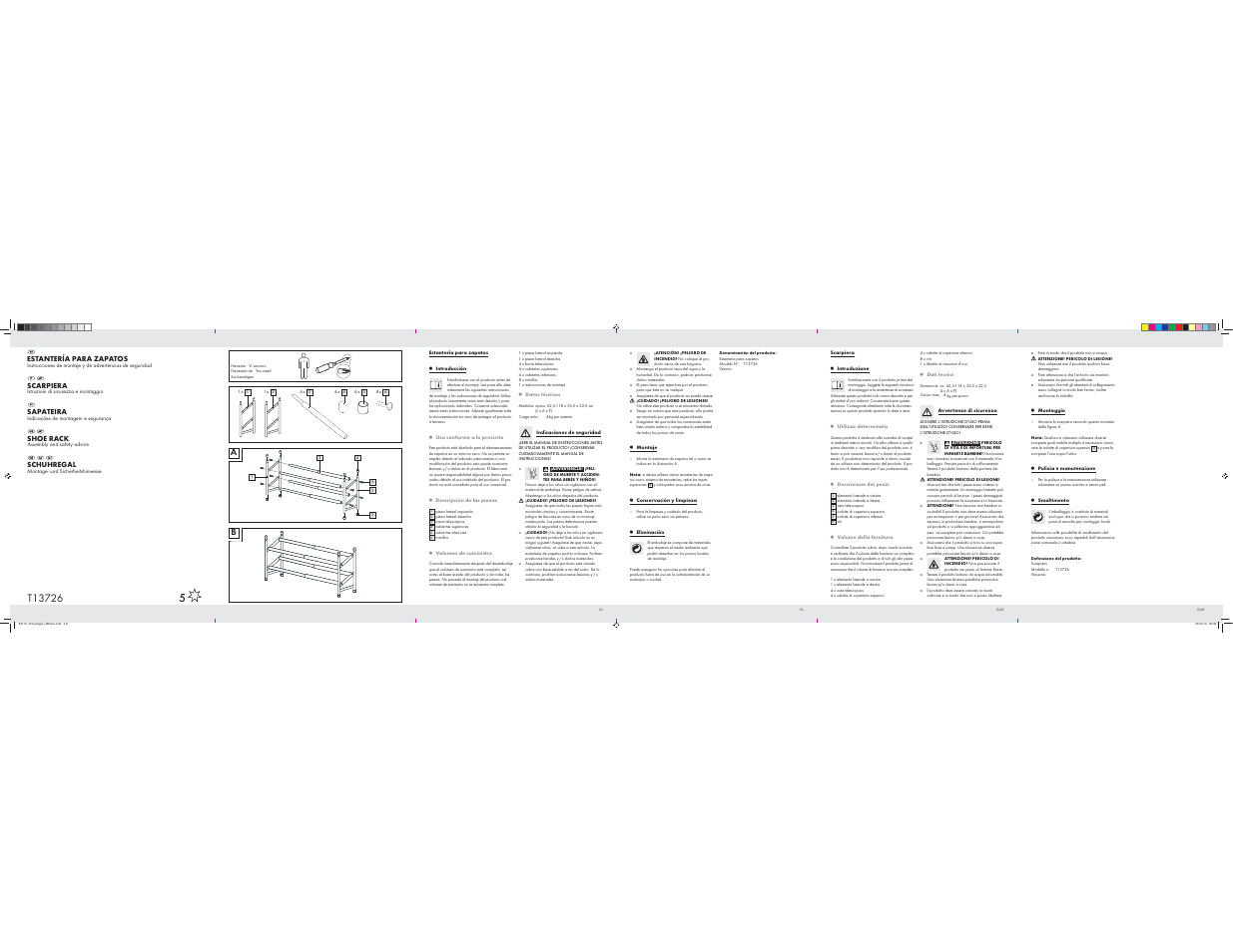 Ordex T13726 User Manual | 2 pages