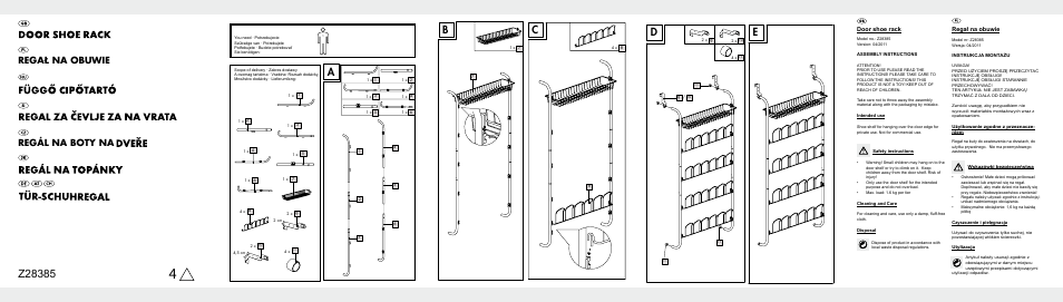 Ordex Z28385 User Manual | 2 pages