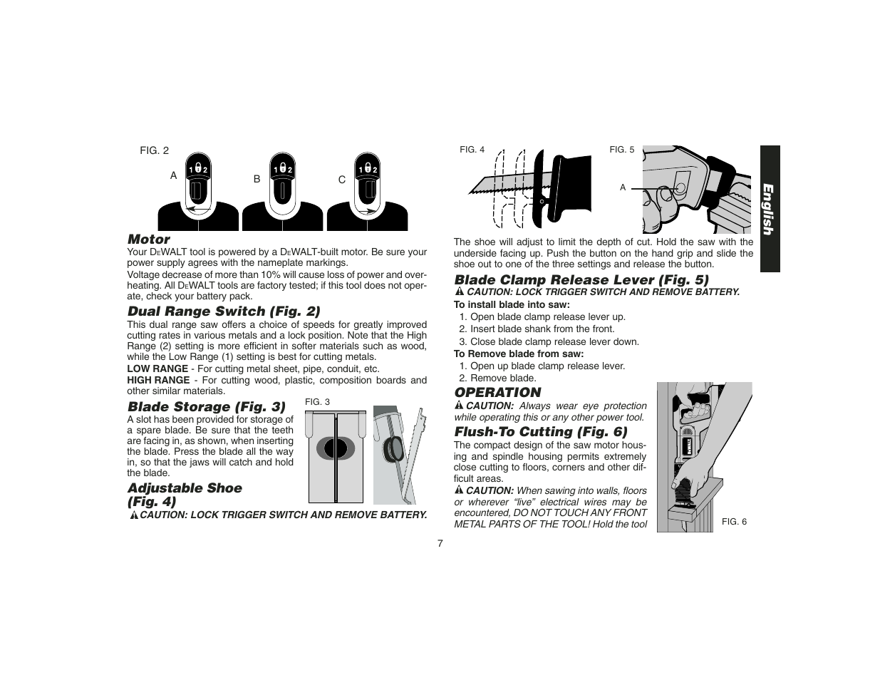 DeWalt DW9108 User Manual | Page 9 / 36