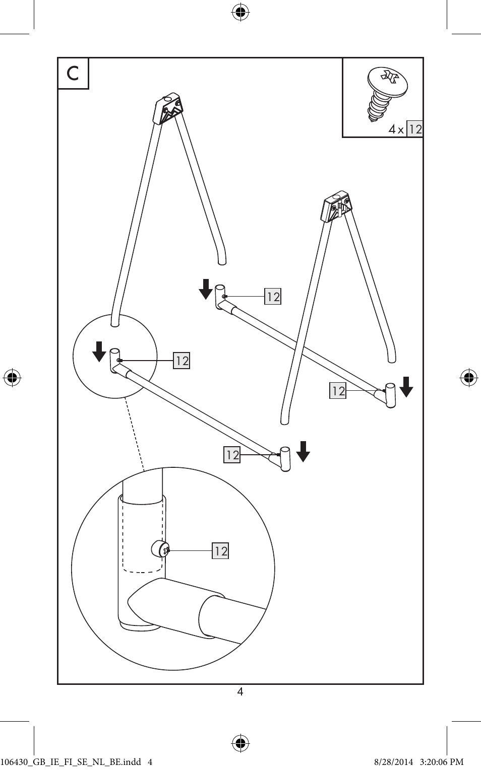 Ordex Clothes rail User Manual | Page 5 / 15