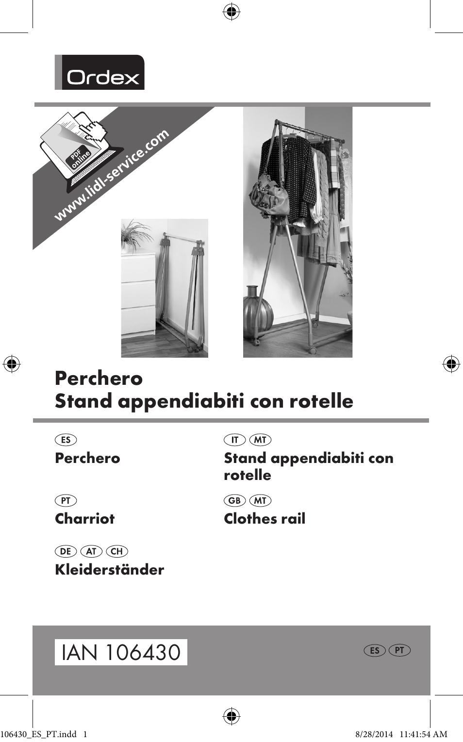 Ordex T13826 User Manual | 13 pages
