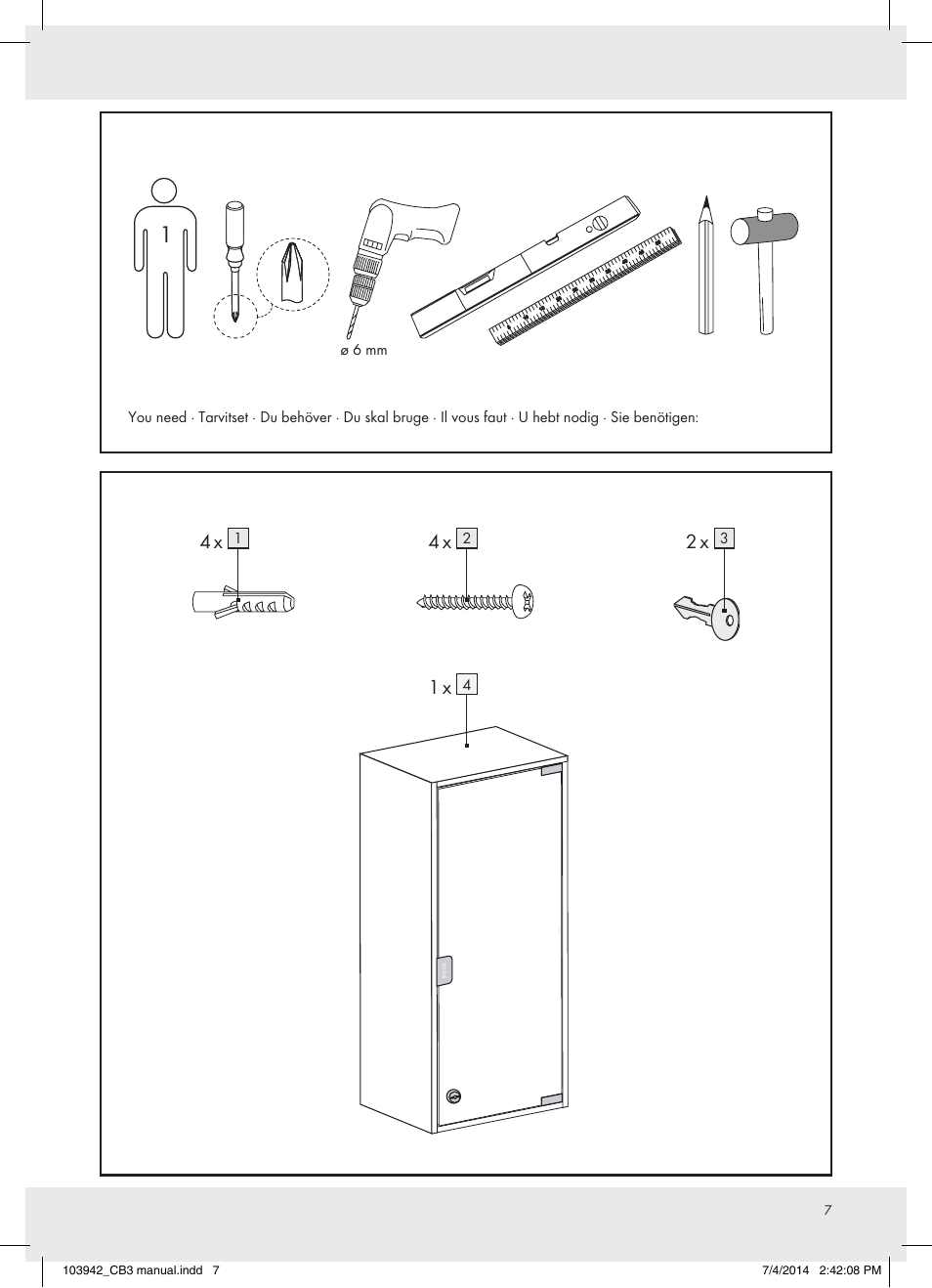 Ø 6 mm | Ordex 103942-14-01 / Z31734B User Manual | Page 7 / 9