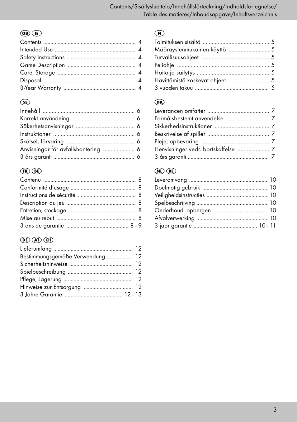 Playtive HOOPLA GAME User Manual | Page 3 / 16