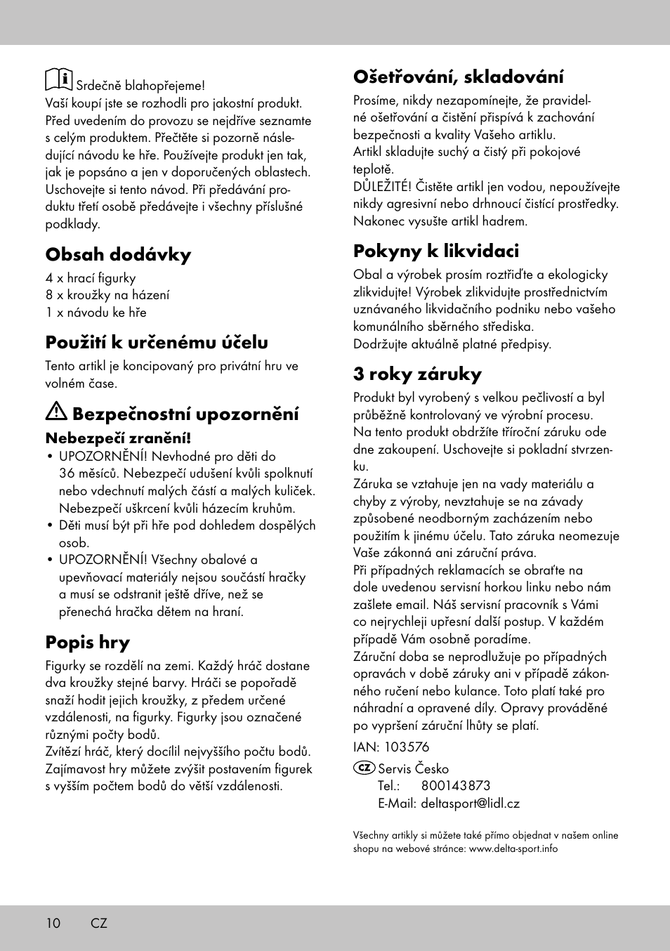 Playtive HOOPLA GAME User Manual | Page 10 / 16