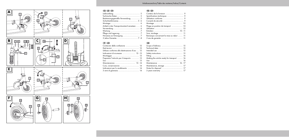 Playtive Scooter User Manual | Page 2 / 18