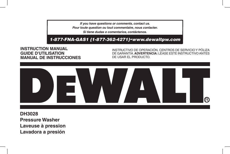 DeWalt 7103629 User Manual | 68 pages