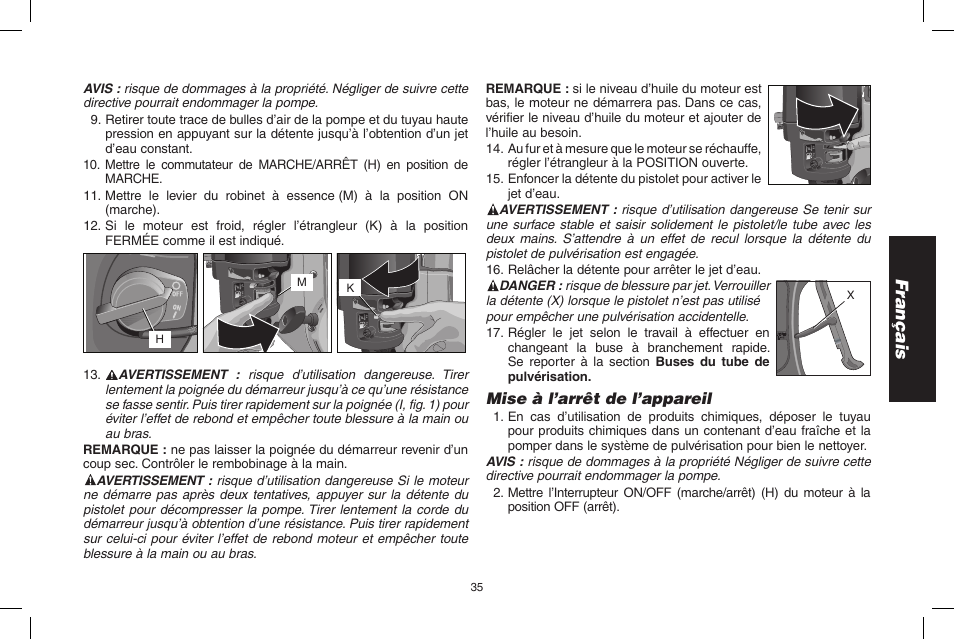 Français | DeWalt 7103629 User Manual | Page 35 / 68