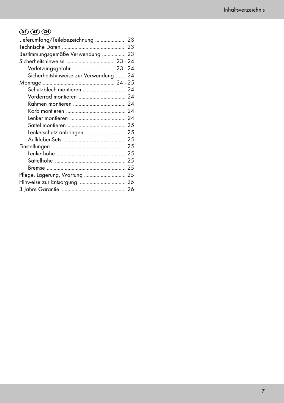 Playtive Training Balance Bike LR-1703 User Manual | Page 5 / 26