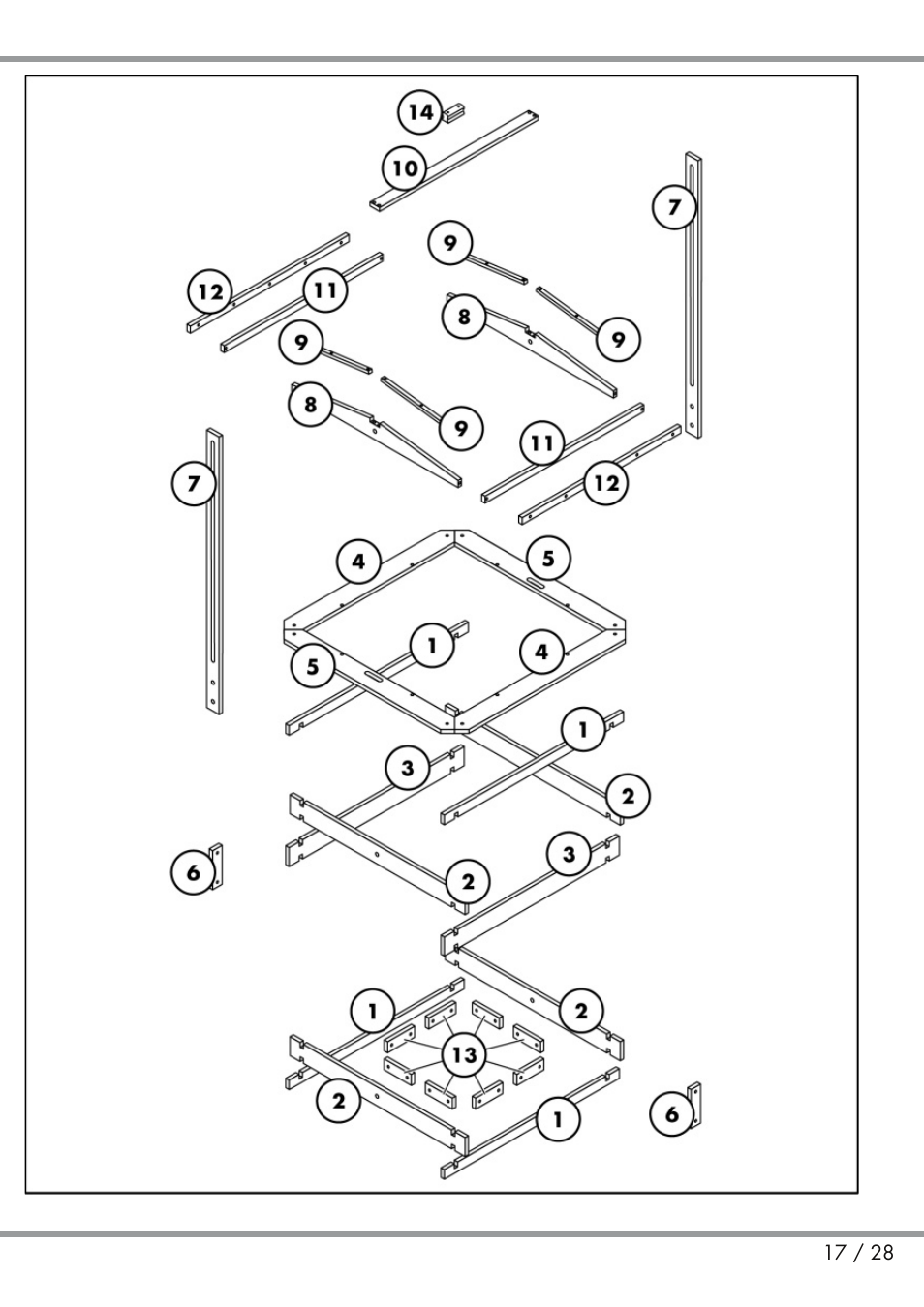 Playtive Sandpit User Manual | Page 17 / 28