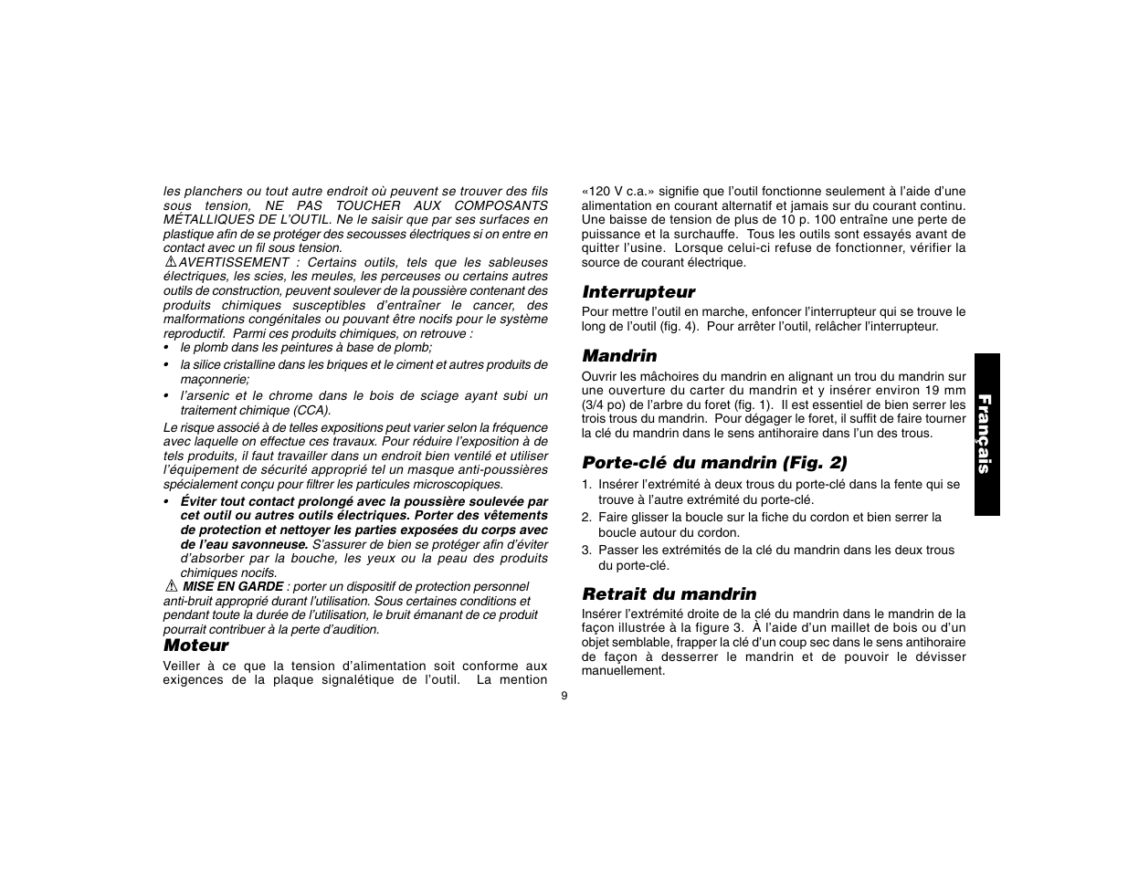DeWalt DW160 User Manual | Page 11 / 24
