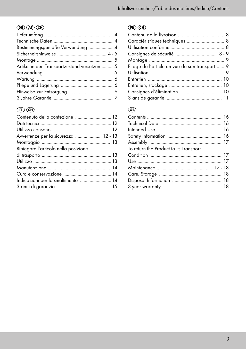 Playtive Aluminium Scooter User Manual | Page 3 / 20