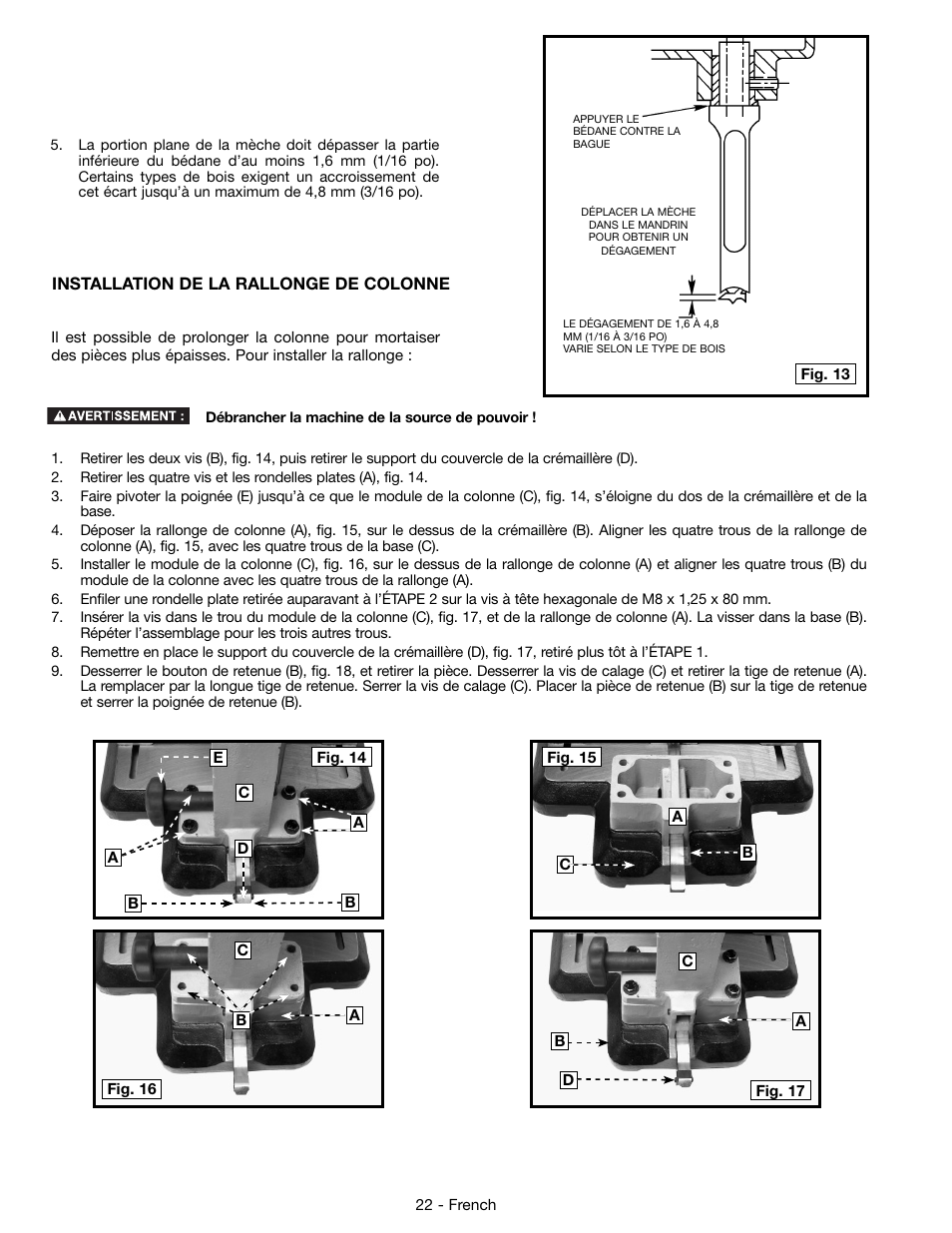 Delta 14-65l User Manual | Page 22 / 40