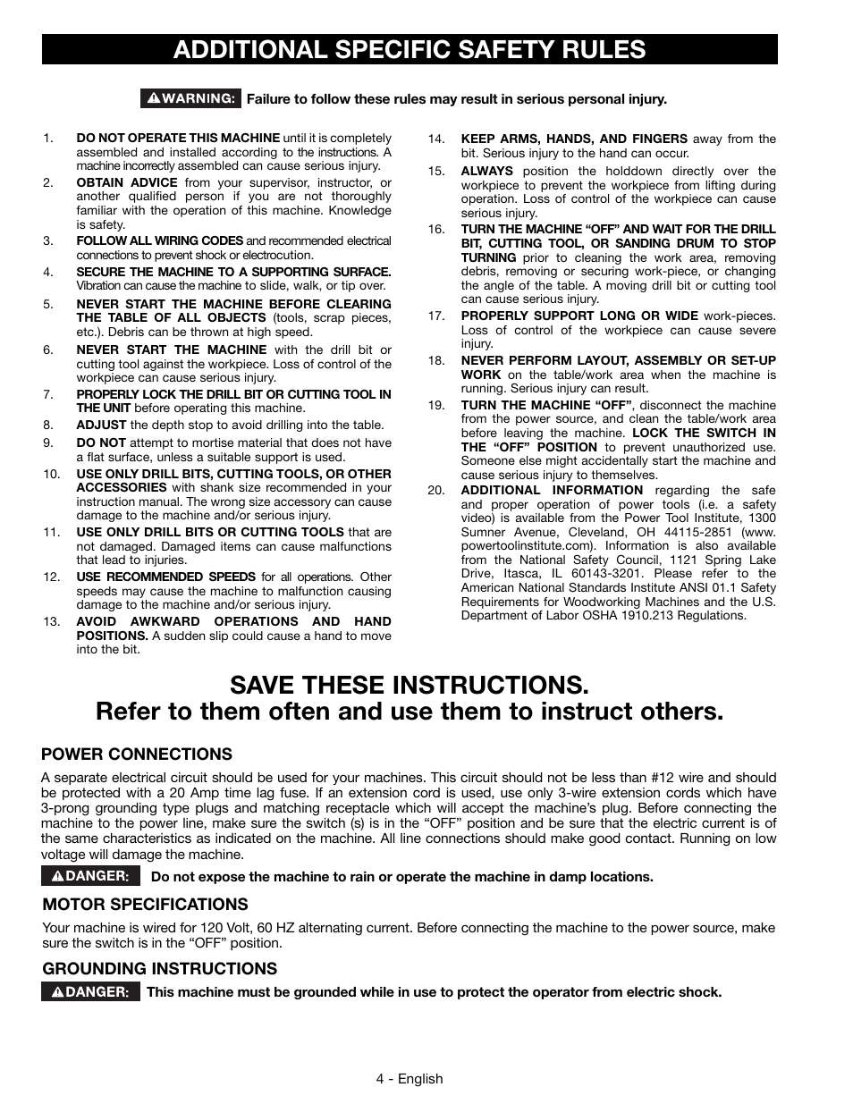 Delta 14-65l User Manual | Page 4 / 40