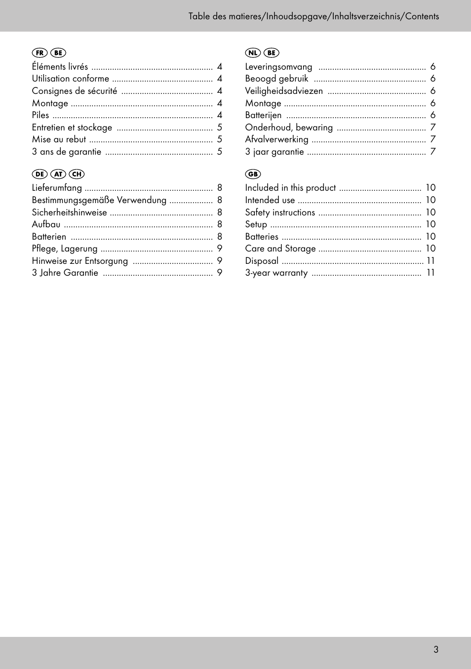 Playtive WOODEN RAILWAY SET User Manual | Page 3 / 13