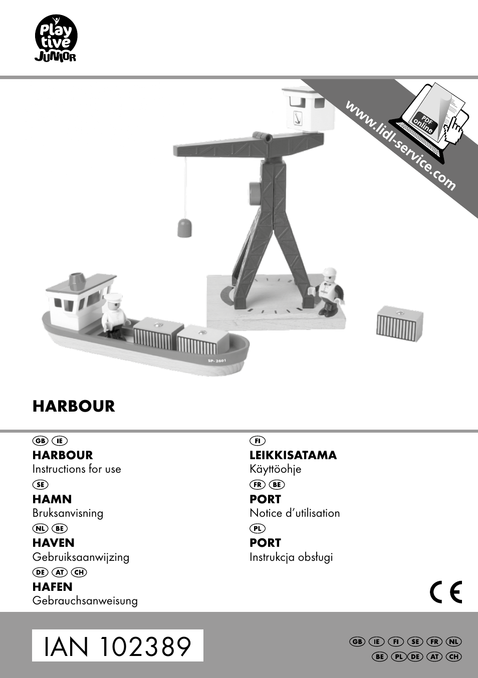 Playtive HARBOUR User Manual | 12 pages