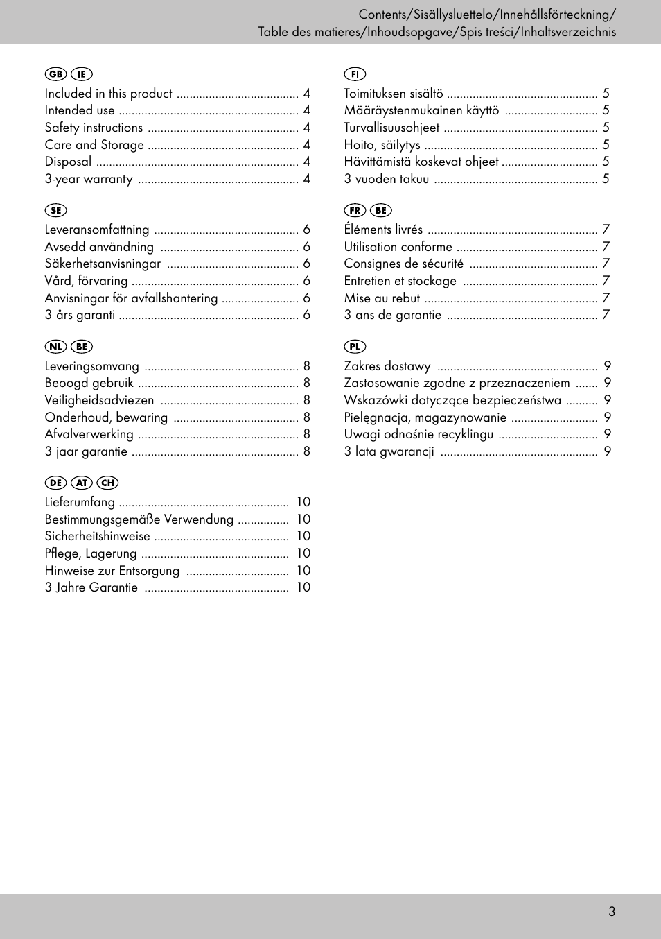 Playtive HARBOUR User Manual | Page 3 / 12