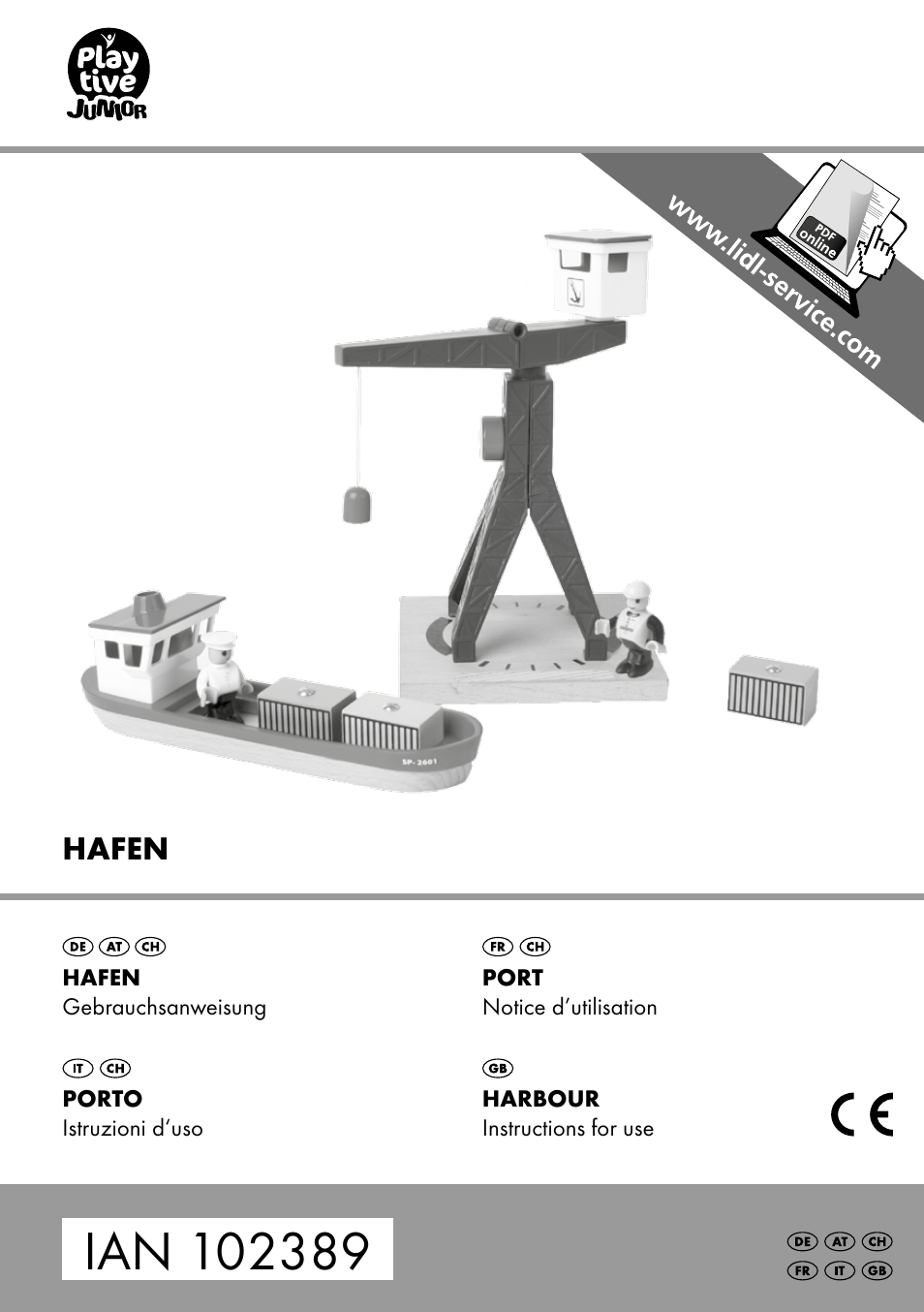 Playtive HARBOUR User Manual | 8 pages