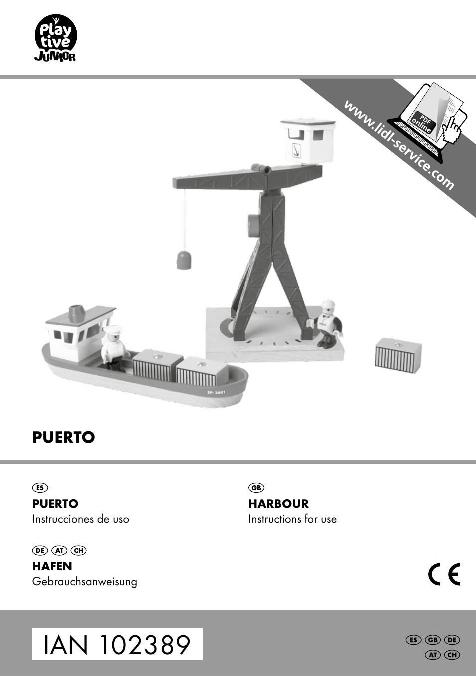 Playtive HARBOUR User Manual | 8 pages
