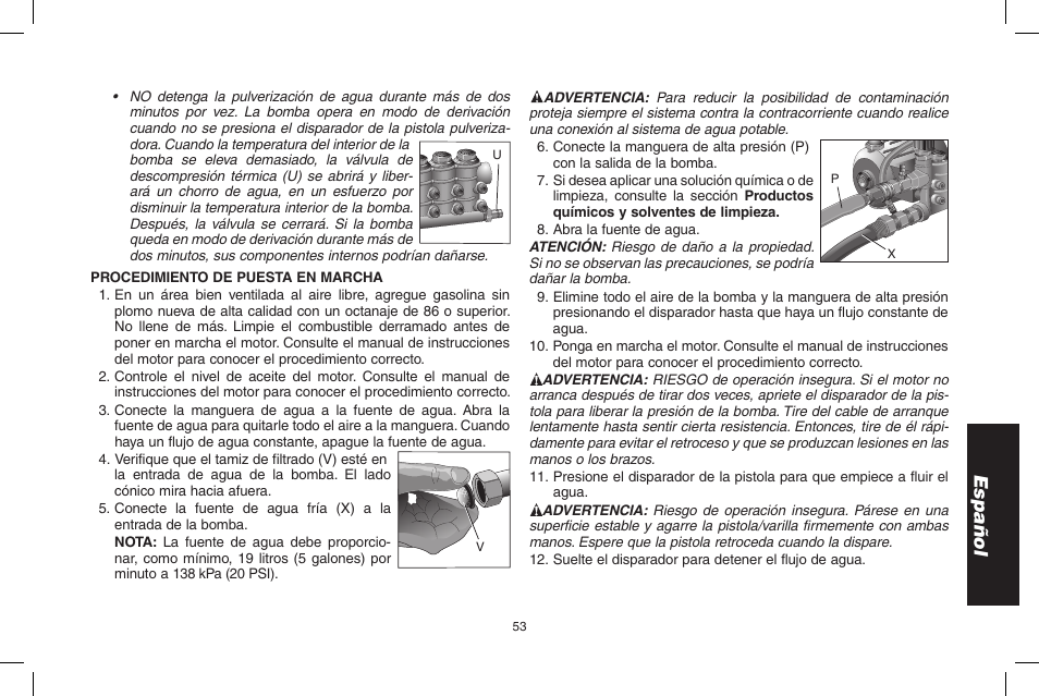 Español | DeWalt N000589 User Manual | Page 53 / 64