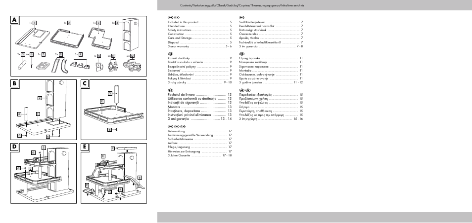 Playtive CAR PARK User Manual | Page 2 / 18