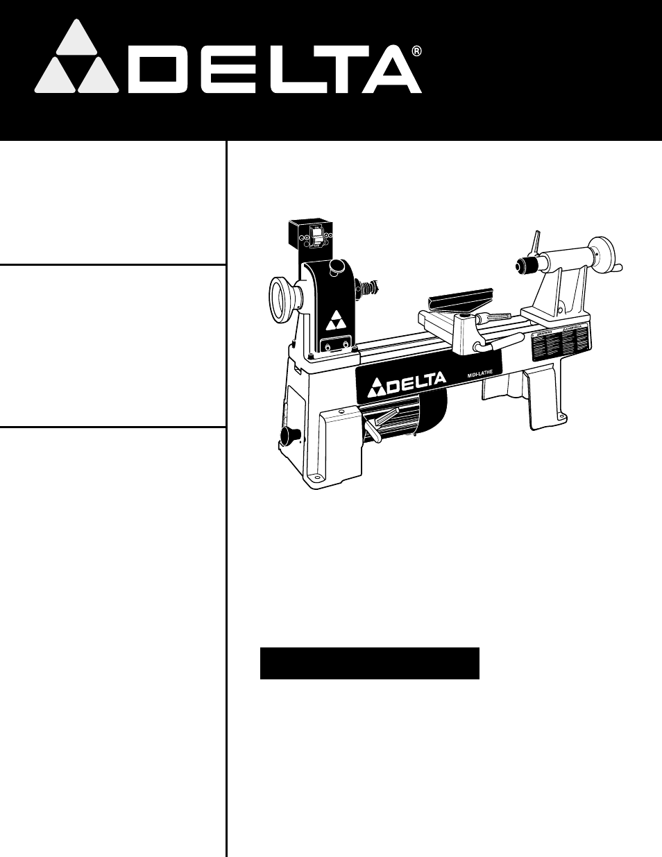Delta LA200 User Manual | 64 pages
