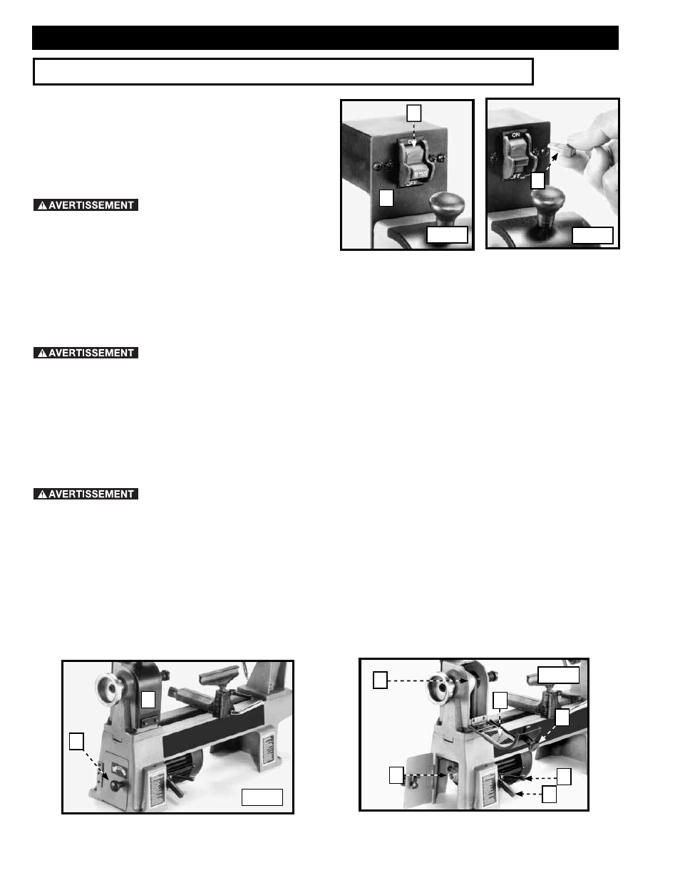 Fonctionnement, L'operation controle de le et les ajustement s | Delta LA200 User Manual | Page 30 / 64