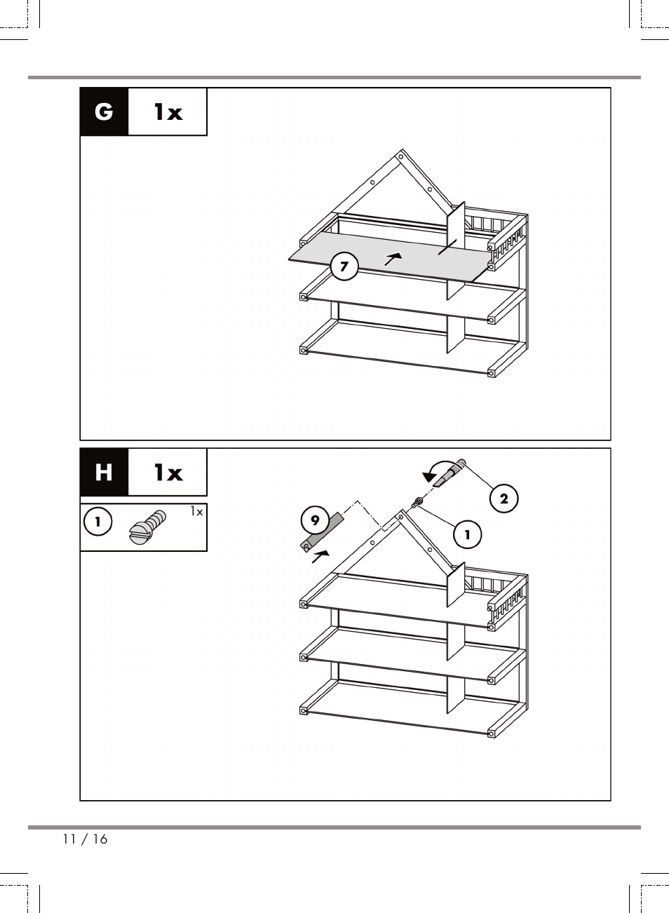 Playtive Puppenhaus User Manual | Page 11 / 16