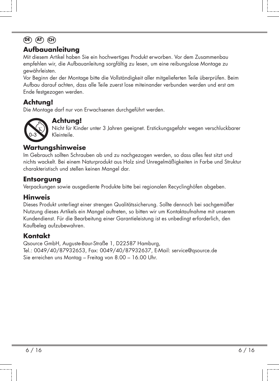 Playtive Puppenhaus User Manual | Page 6 / 16