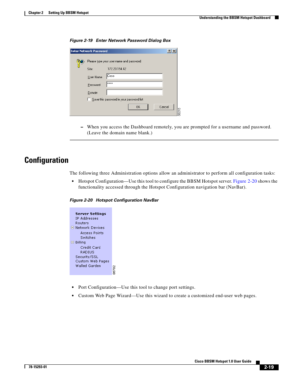 Configuration, Ars. (see, Figure 2-19 | Cisco BBSM 1 User Manual | Page 19 / 42