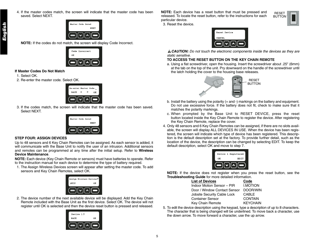 English | DeWalt DS100 User Manual | Page 12 / 104