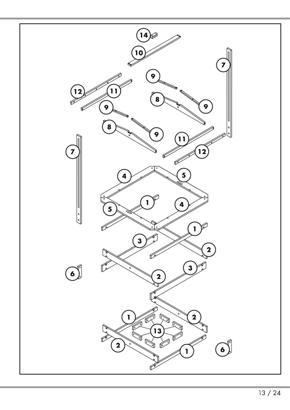 Playtive Sandpit User Manual | Page 13 / 24