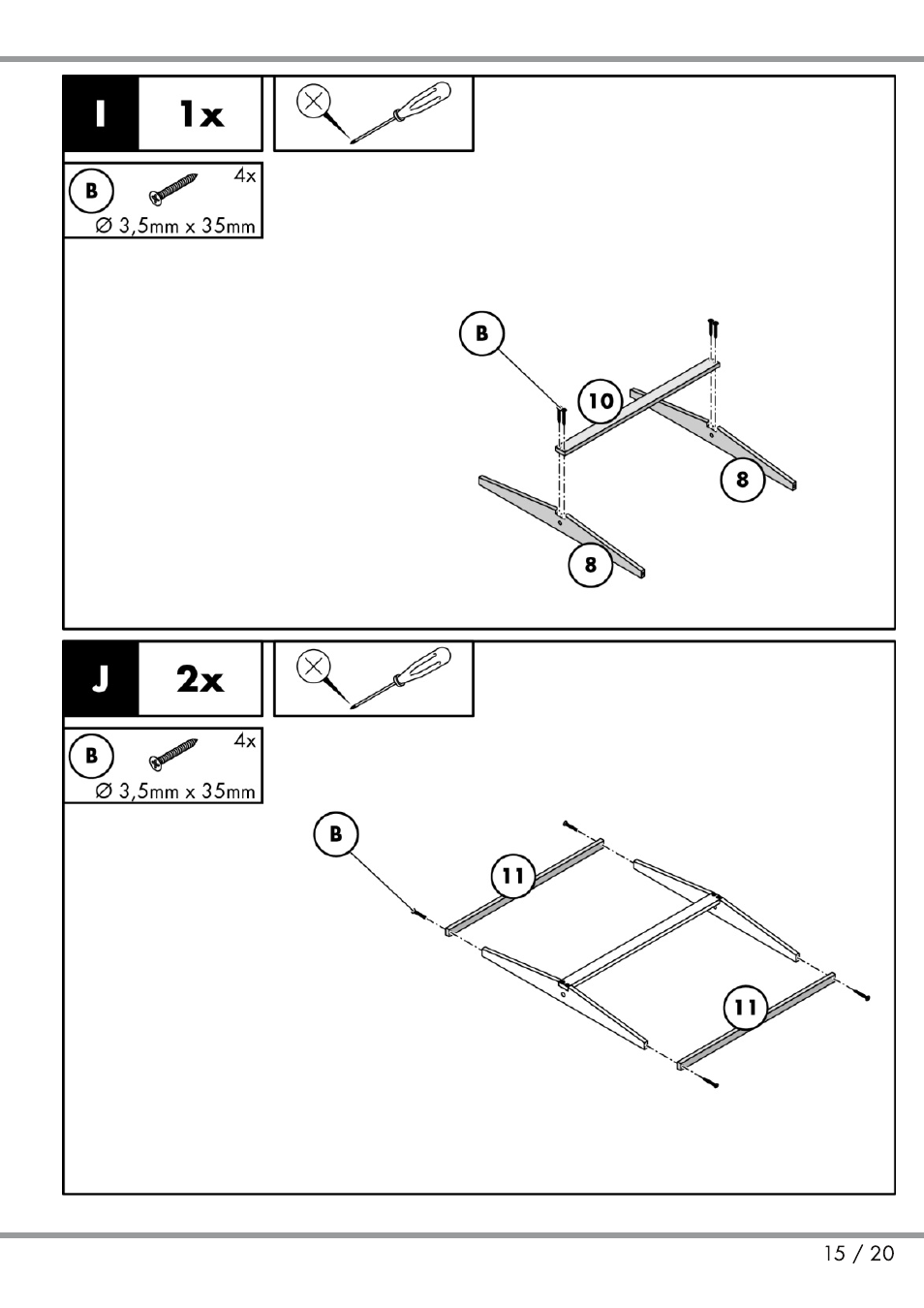 Playtive Sandpit User Manual | Page 15 / 20