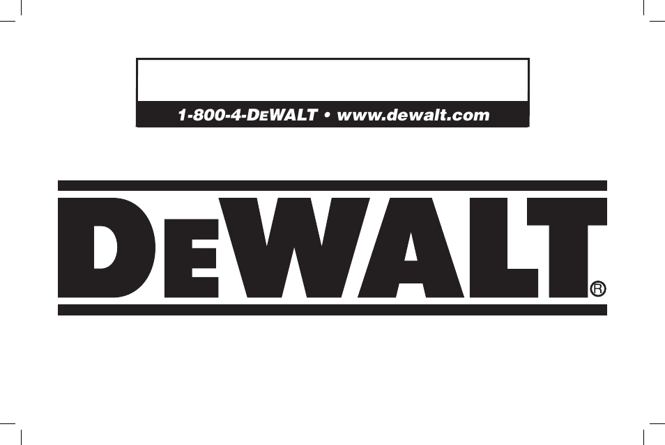 DeWalt ENGINES DW177F User Manual | 18 pages