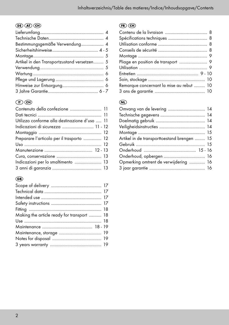 Playtive Scooter User Manual | Page 2 / 20