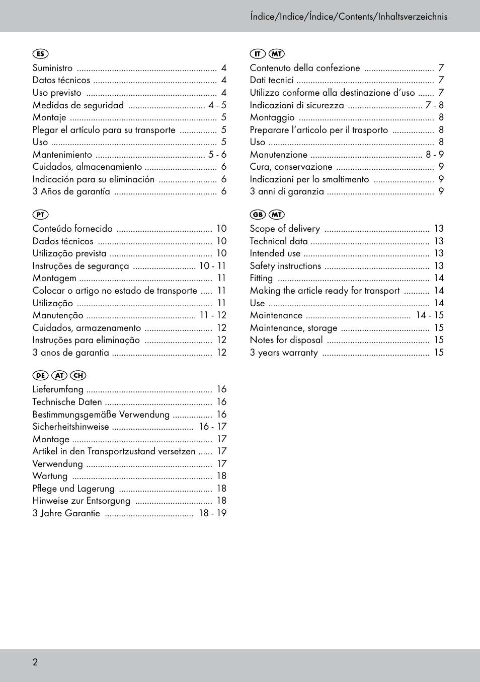 Playtive Scooter User Manual | Page 2 / 20