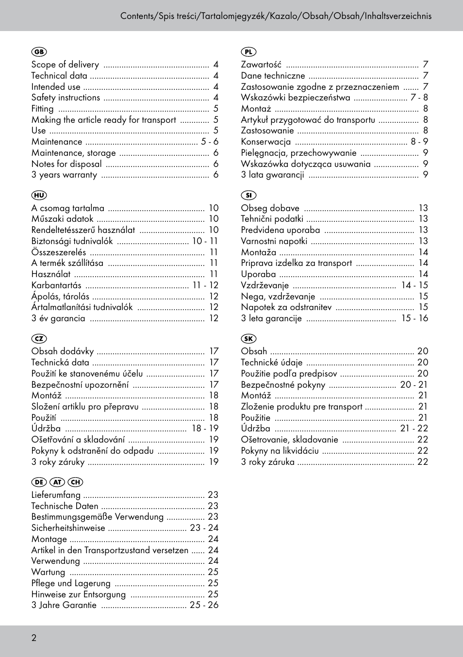 Playtive Scooter User Manual | Page 2 / 28