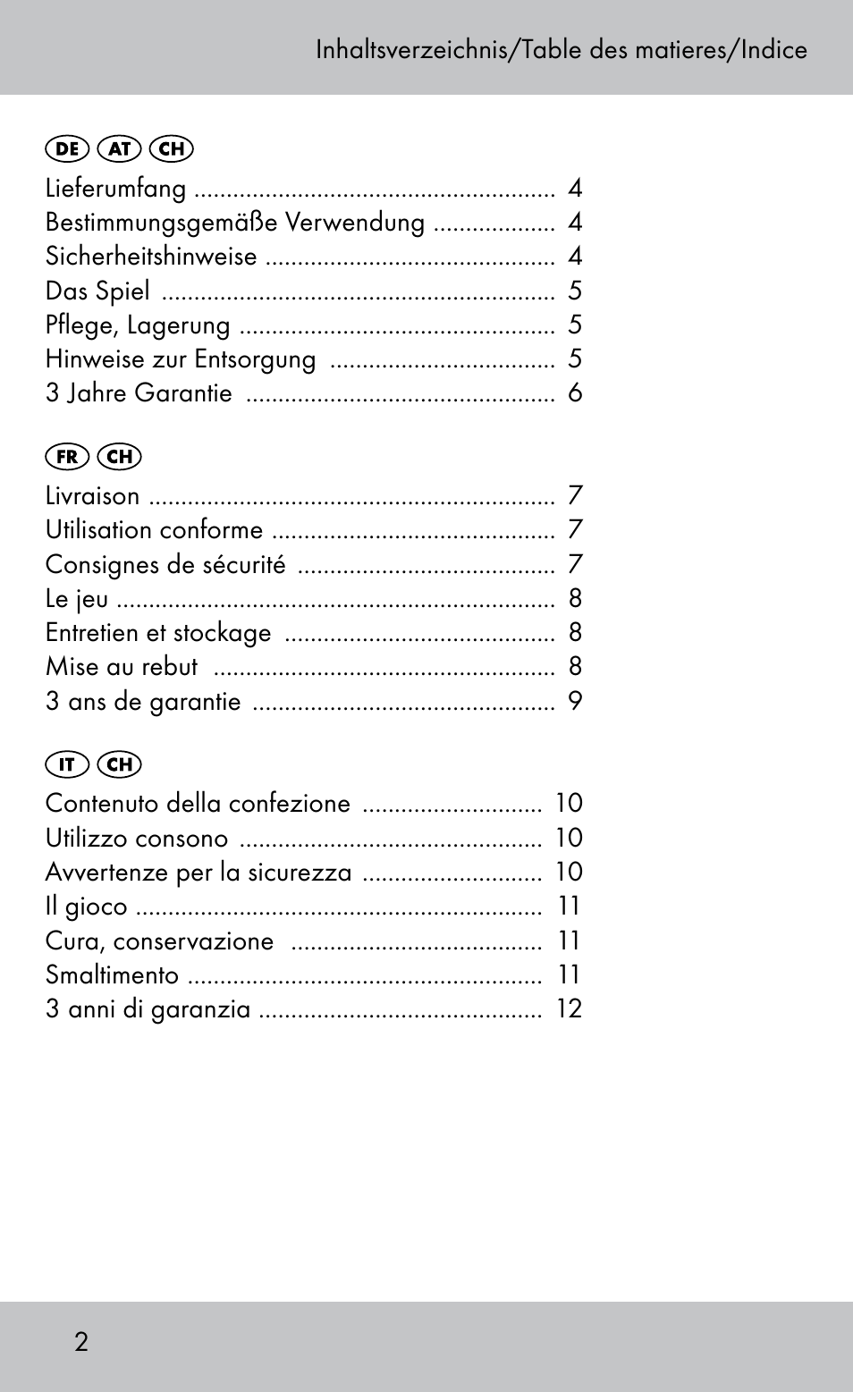 Playtive Bocce Set User Manual | Page 2 / 20