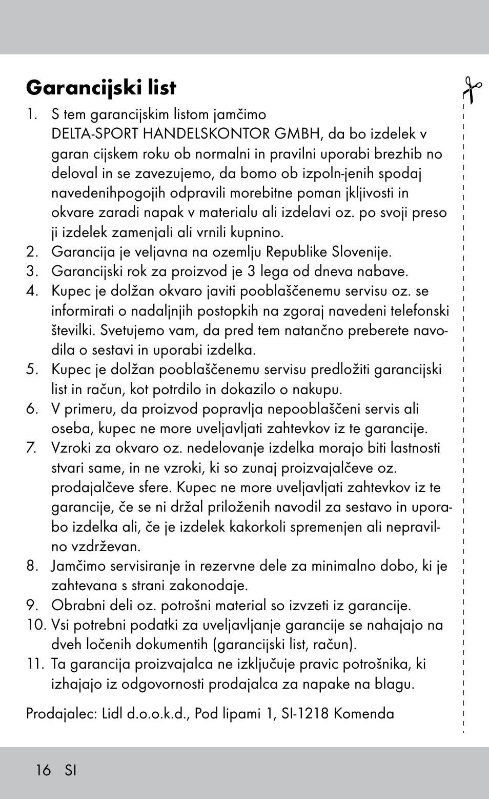 Garancijski list | Playtive Bocce Set User Manual | Page 16 / 28