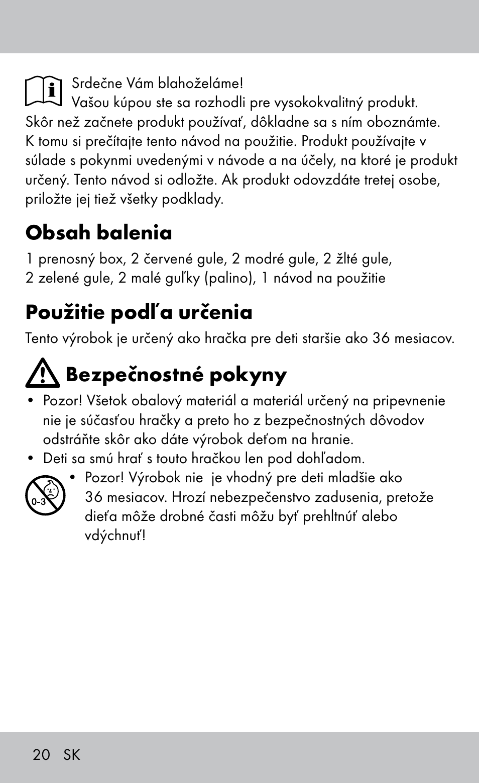 Playtive Bocce Set User Manual | Page 20 / 28