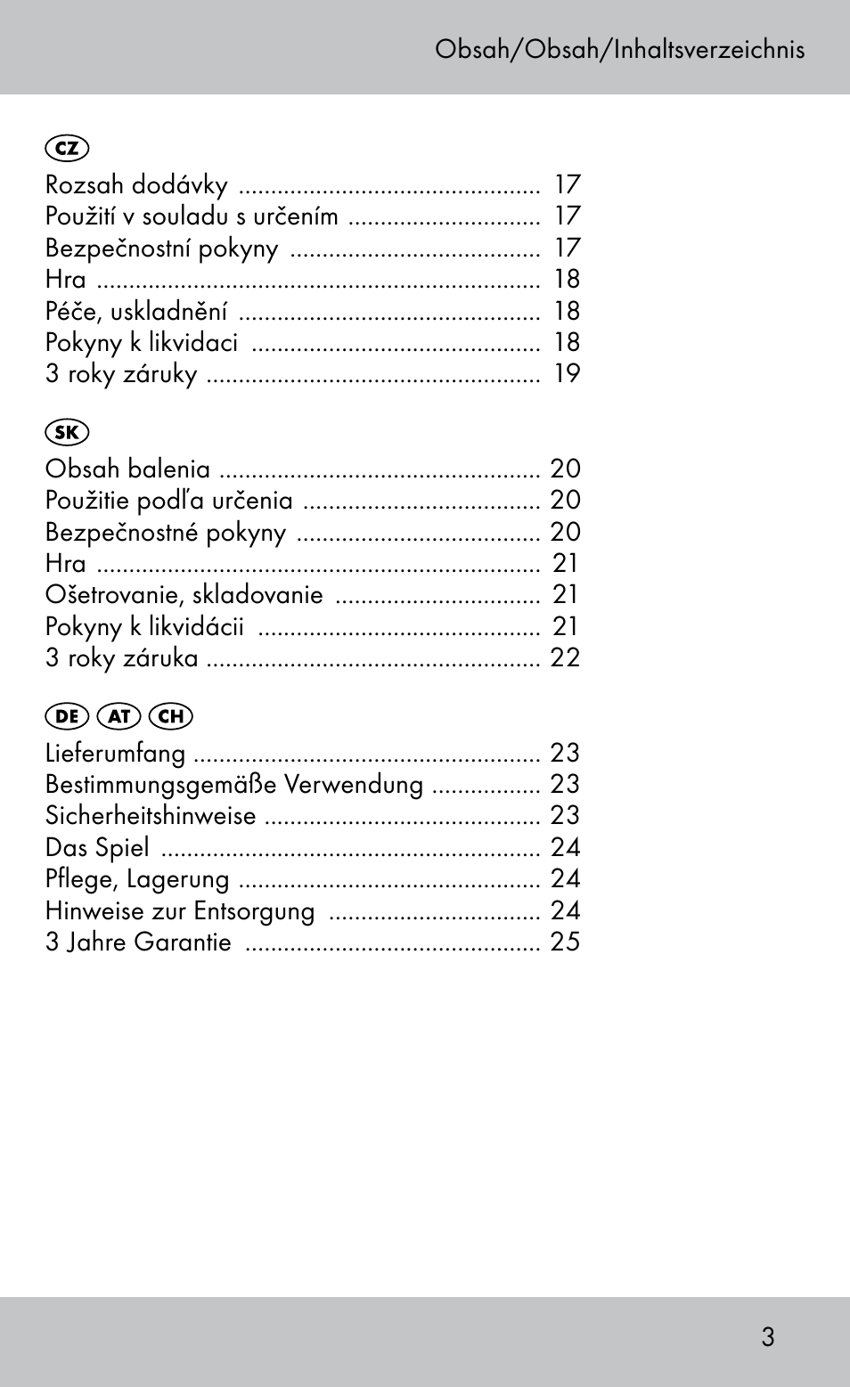 Playtive Bocce Set User Manual | Page 3 / 28