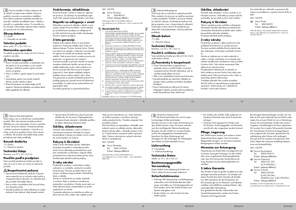 Playtive Toy Toolbench User Manual | Page 2 / 2