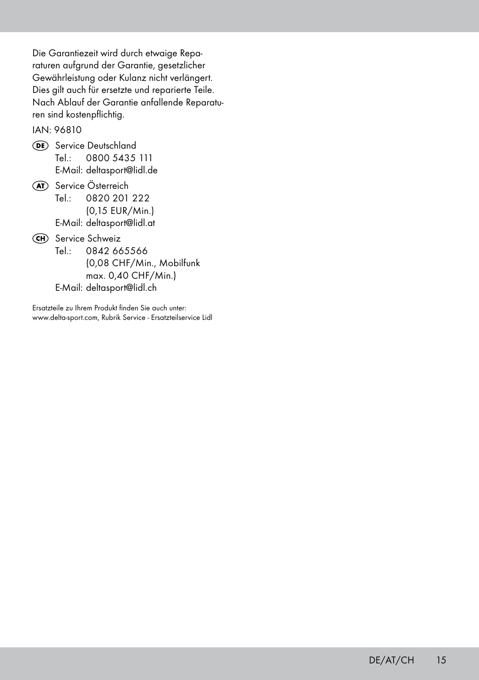 Playtive CROQUET SET User Manual | Page 15 / 16